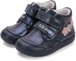 D.D.Step Első lépés félmagasszárú zárt cipő virágos (20-25 méret) S066-52737A (23)