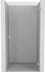 Mexen Mexen, Mexen Lunar-B Jobbra billenő zuhanyajtó 90 cm, átlátszó, szálcsiszolt nikkel - 832-090-000-97-00-P (832-090-000-97-00-P)