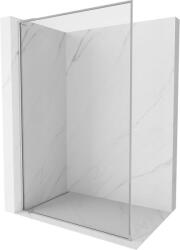 Mexen Kioto-F L, zuhany paraván kerettel 60 x 202 cm, 8 mm átlátszó üveg, króm profil, 800-060-174-01-00 (800-060-174-01-00)