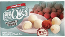 Qmochi Японски бисквити Qmochi с вкус на личи 80гр