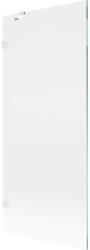 Mexen Mexen, Mexen Lunar 1 szárnyú kádparaván 80 x 150 cm, átlátszó, fehér - 897-080-000-20-00 (897-080-000-20-00)