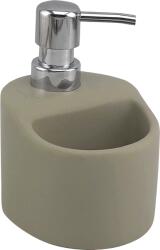 Kuchinox Yogo, kerámia mosószeradagoló 330ml álló, bézs-króm, LAV-AMP_4M2M (LAV-AMP_4M2M)