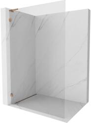 Mexen Mexen, Mexen Lunar L zuhanyfal bal oldali 120 x 200 cm, átlátszó 8 mm, rozéarany - 830L-120-000-60-00-L (830L-120-000-60-00-L)