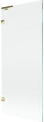 Mexen Mexen, Mexen Lunar L 1 szárnyú kádparaván 80 x 150 cm, átlátszó, arany - 897L-080-000-50-00 (897L-080-000-50-00)