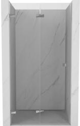 Mexen Mexen, Mexen Lunar-F balos harmonikaajtó zuhanykabinhoz 100 cm, átlátszó, króm - 836-100-000-01-00-L (836-100-000-01-00-L)