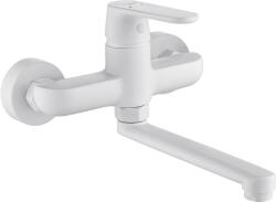 Kuchinox Dima, falra szerelhető mosogató/mosdócsap, fehér matt, LAV-BQD_650D (LAV-BQD_650D)