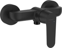 Kuchinox Dima, fali zuhanycsaptelep, matt fekete, LAV-BQD_740D (LAV-BQD_740D)