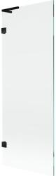 Mexen Mexen, Mexen Lunar L 1 szárnyú kádparaván 70 x 150 cm, átlátszó, fekete - 897L-070-000-70-00 (897L-070-000-70-00)