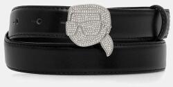 Karl Lagerfeld bőr öv fekete, A4W33046 - fekete 95