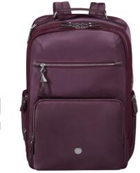 Samsonite KARISSA EVO burgundy, bővíthető fedélzeti laptoptartós utazó hátizsák 15, 6" 155840-1153 - minosegitaska