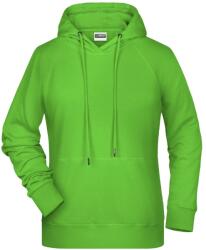 James & Nicholson (Daiber) Női kapucnis biopamut felső 8023 - Limezöld | 3XL (1-8023-1782946)