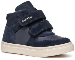 GEOX gyerek bőr sportcipő NASHIK - sötétkék 20