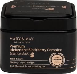 Mary&May MARY & MAY Premium Idebenone Blackberry Complex Essence Mask (20 pcs)