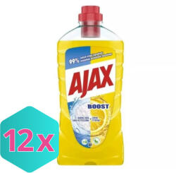 Ajax Boost Baking Soda + Lemon univerzális tisztítószer 1L KARTON - 12 db (K8718951190160)