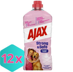 Ajax Strong&Safe általános lemosó, 1 l KARTON - 12 db (K8718951567887)