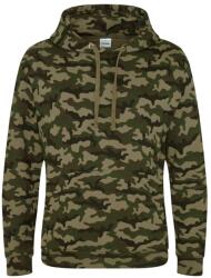 Just Hoods Hanorac camo fără fermoar cu glugă - Camuflaj verde | 2XL (JH014-1000225793)