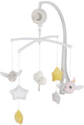  DREAMY Zenélő forgó játék kiságyra FEHÉR