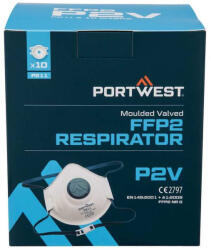 Portwest P211 FFP2 szelepes pormaszk (P211WHR)