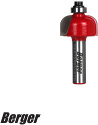 Berger 031402-0472 homorulat maró vezetőcsapággyal, keményfém lapkás, S8 - D22, 2×H12 /R6, 35 mm (031402-0472)