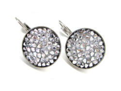 ROCKOS KAPCSOS fülbevaló - 15 mm (ezüst színű) (3196176)