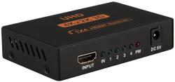 viaLAN HDSP3D14J 4 csatornás Full 3D/4Kx2K HDMI splitter (szétosztó)