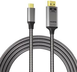 AHT USB Type C - HDMI 2.1 kábel 2m