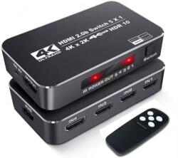 viaLAN HDSW5120B 5 csatornás HDMI2.0 switch (átkapcsoló)