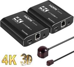viaLAN HEX4Kx2K3D_120J Ultra HD HDMI hosszabbító (extender) Cat5e/6 kábelen 120 m
