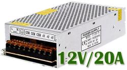 AHT S240-12 12V/20A ipari tápegység
