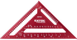Extol prémium asztalos derékszög, 300 mm, ALU, lézer gravírozott, mm beosztás, 0-90° ferde beosztás (8825101) - bogatibarkacsbolt