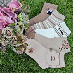 Aura Via Gyerek zokni szett mackó mintával - 5 pár/szett 28-31 97680