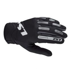 LS2 Manusi moto, LS2 Bend Man, marime M, culoare negru, lycra, piele intoarsa artificiala si neopren (AK70140S01124) - mxenduro