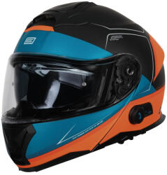 ORIGINE Casca moto rabatabila cu ochelari, Origine Logic cu Bluetooth, culoare portocaliu negru mat, marime L (2040196251003L) - mxenduro