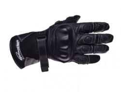 InMotion Manusi moto piele textil lungi, culoare negru, marime S (AC31823) - mxenduro