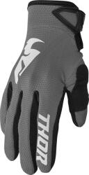 Thor Manusi motocross Thor Sector, culoare gri alb, marime S (33307274PE) - mxenduro