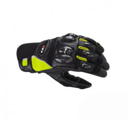 LS2 Manusi moto piele carbon LS2 Spark2, culoare negru galben, marime S (AK70061F01543) - mxenduro