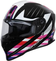 ORIGINE Casca moto integrala copii, Origine Dinamo Foolish, culoare negru roz lucios, marime YL (2030151164009YL) - mxenduro