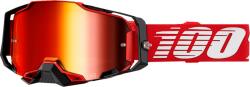  Ochelari cross atv 100% Armega Red, lentila oglinda, culoare rama rosu negru (26013453PE) - mxenduro