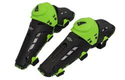 UFO Protectii genunchi UFO Plast Crypton, culoare negru verde, marime universala (KP13002K) - mxenduro