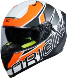 ORIGINE Casca moto integrala cu ochelari, Origine Strada Competition Medium, culoare potocaliu alb, marime XL (2030140251007XL) - mxenduro