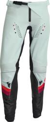 Thor Pantaloni dama atv cross Thor Pulse Rev, culoare negru alb menta, marime S (29020325PE) - mxenduro