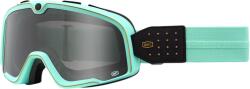  Ochelari cross atv 100% Barstow, lentila fumurie, culoare rama turcoaz (26013064PE) - mxenduro