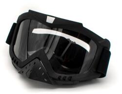 XTR Ochelari cross atv enduro, XTR, lentila transparenta, culoare rama negru mat (BMA-917) - mxenduro