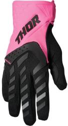 Thor Manusi atv cross dame Thor Spectrum, culoare roz negru, marime XL (33310210PE) - mxenduro