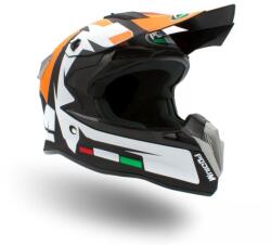 XTR Casca motocross enduro adulti XTR 188, culoare negru portocaliu, marime M (XTR188-91M) - mxenduro