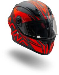 XTR Casca moto integrala copii, XTR506, culoare negru portocaliu, marime YS (XTR506-91S) - mxenduro