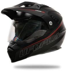 UFO Casca enduro ATV Ufo Aries, culoare negru rosu, marimea XS (HE13500KBXS) - mxenduro