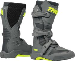 Thor Cizme copii atv cross Thor Blitz XR, culoare gri negru, marime 36 (34110741PE) - mxenduro