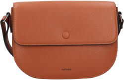 Katana Amálie bőr női kézitáska - konyak