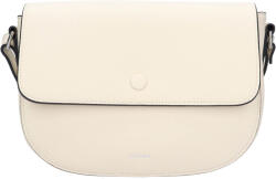 Katana Amálie bőr női kézitáska - krémes